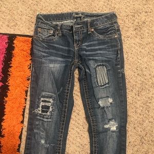 🏷3/$20 Amethyst skinny jeans